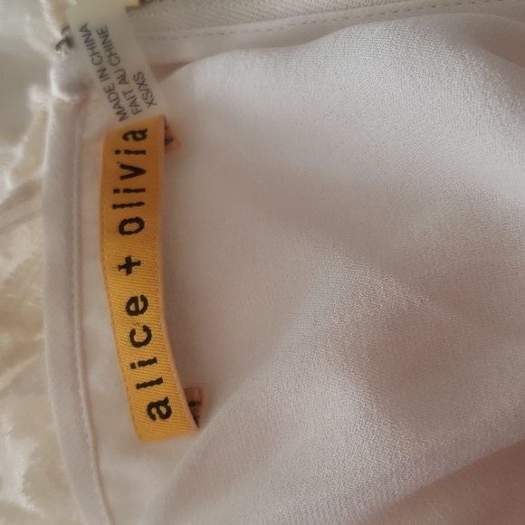 2X HP. ALICE And Olivia Darcy Lace Layover Dress - Picture 10 of 13